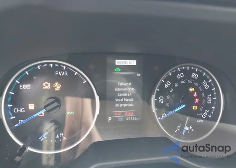 2021 Toyota Rav4 Hybrid Xle z USA, uszkodzony, nr VIN 2T3RWRFV6MW127401